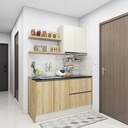 Tủ Bếp Gỗ MDF Tiện Lợi - TB30 1