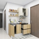 Tủ Bếp Gỗ MDF Tiện Lợi - TB30 2