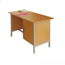 Bàn Giáo Viên Gỗ Công Nghiệp Có Tủ Tiện Lợi - BGHS35 1