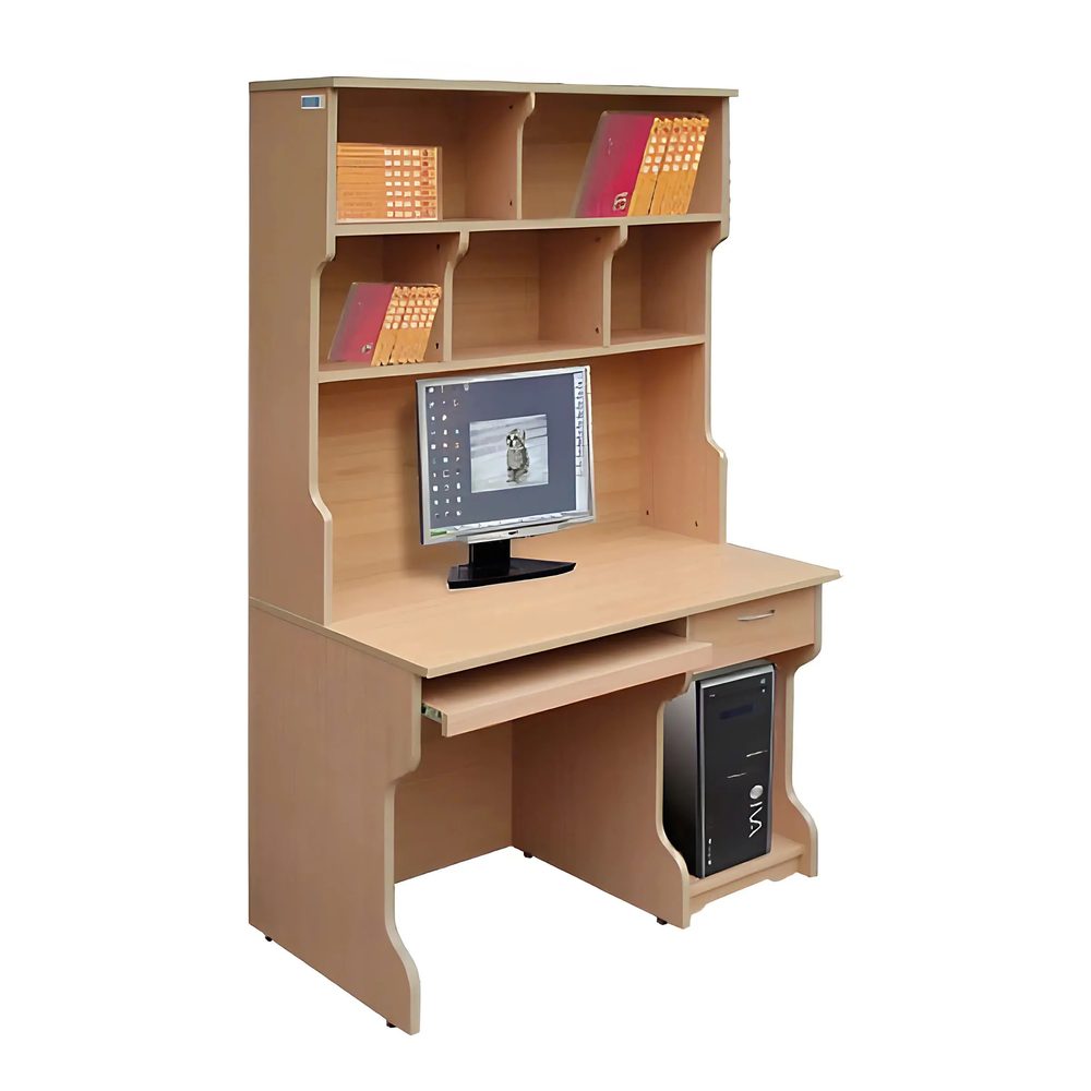 Bàn Học Sinh Liền Kệ Sách Có Tủ Khóa Tiện Lợi - BGHS32 1