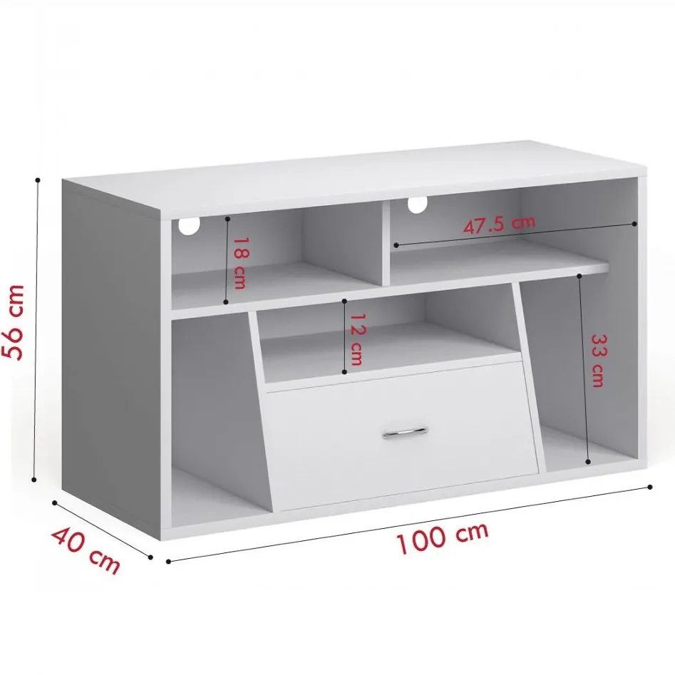 Kệ Tivi Hộc Kéo Chéo Đa Năng Độc Đáo - KTV19 3