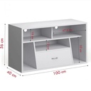Kệ Tivi Hộc Kéo Chéo Đa Năng Độc Đáo - KTV19 3
