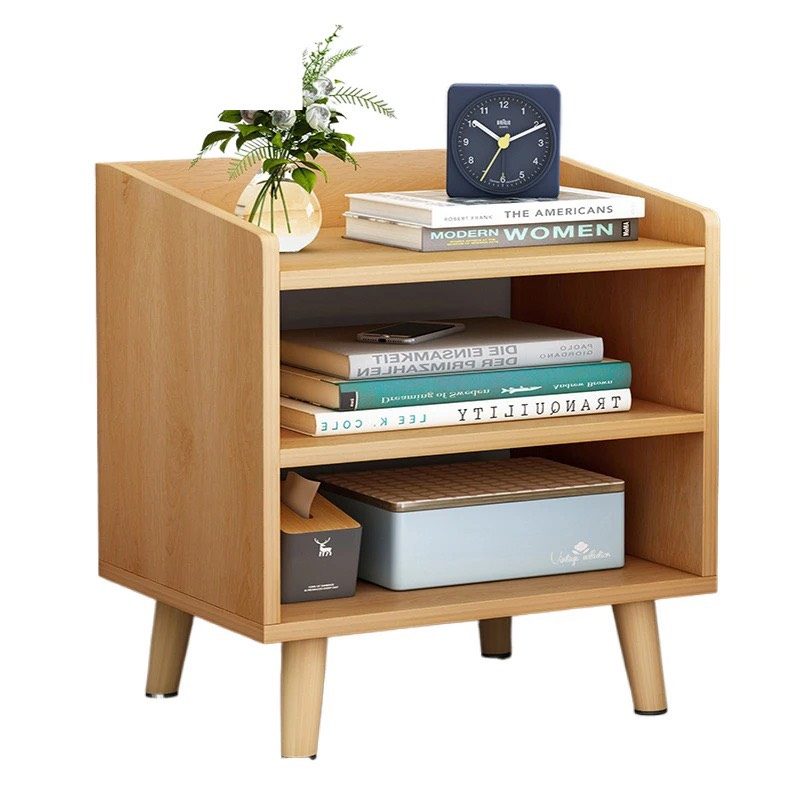 Tủ Đầu Giường Ngủ Chân Gỗ Hiện Đại - GN21 3