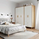 Tủ Quần Áo 3 Cánh Đa Năng Kèm 2 Ngăn Kéo Lưu Trữ - TQA28 1
