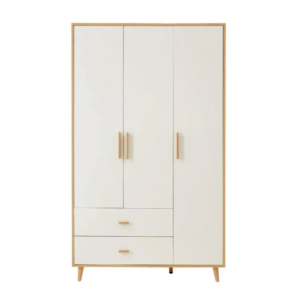 Tủ Quần Áo 3 Cánh Đa Năng Kèm 2 Ngăn Kéo Lưu Trữ - TQA28 2