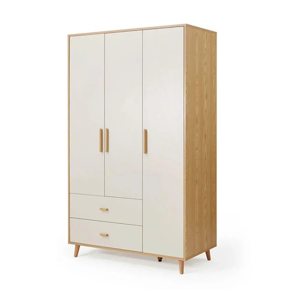 Tủ Quần Áo 3 Cánh Đa Năng Kèm 2 Ngăn Kéo Lưu Trữ - TQA28 3