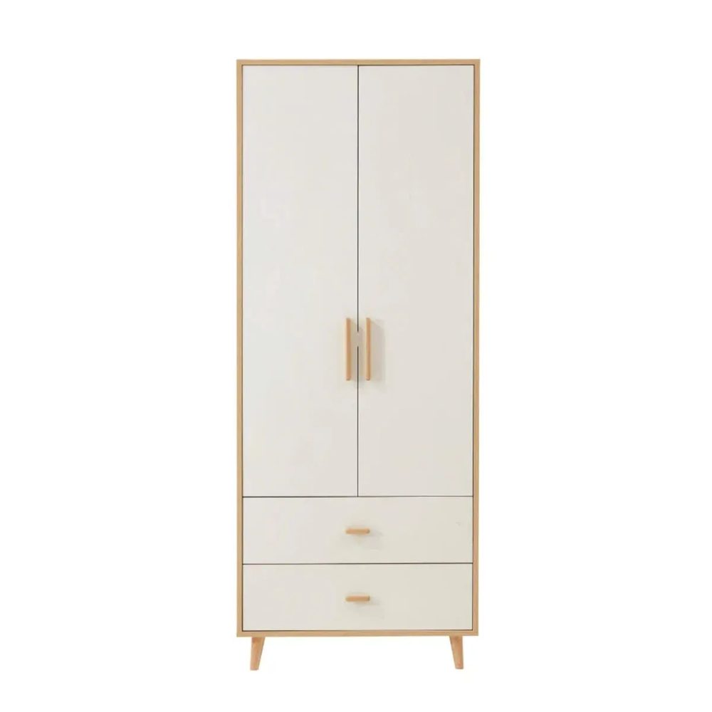 Tủ Quần Áo 2 Cánh Thiết Kế Ngăn Kéo Đa Năng - TQA26 1