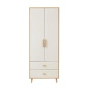Tủ Quần Áo 2 Cánh Thiết Kế Ngăn Kéo Đa Năng - TQA26 1