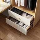 Tủ Quần Áo 2 Cánh Thiết Kế Ngăn Kéo Đa Năng - TQA26 4