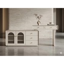 [(2608] Bàn Trang Điểm Tủ Kính Cánh Vòm Sang Trọng - BTD47