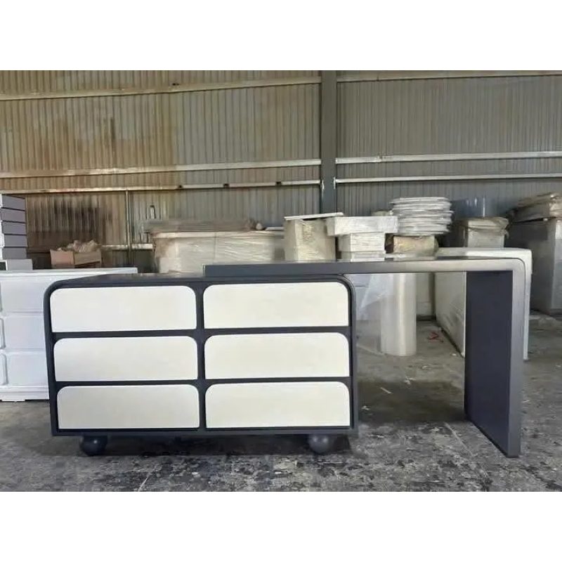 Bàn Trang Điểm Kèm Tủ 6 Ngăn Chân Cầu Hiện Đại - BTD20 2