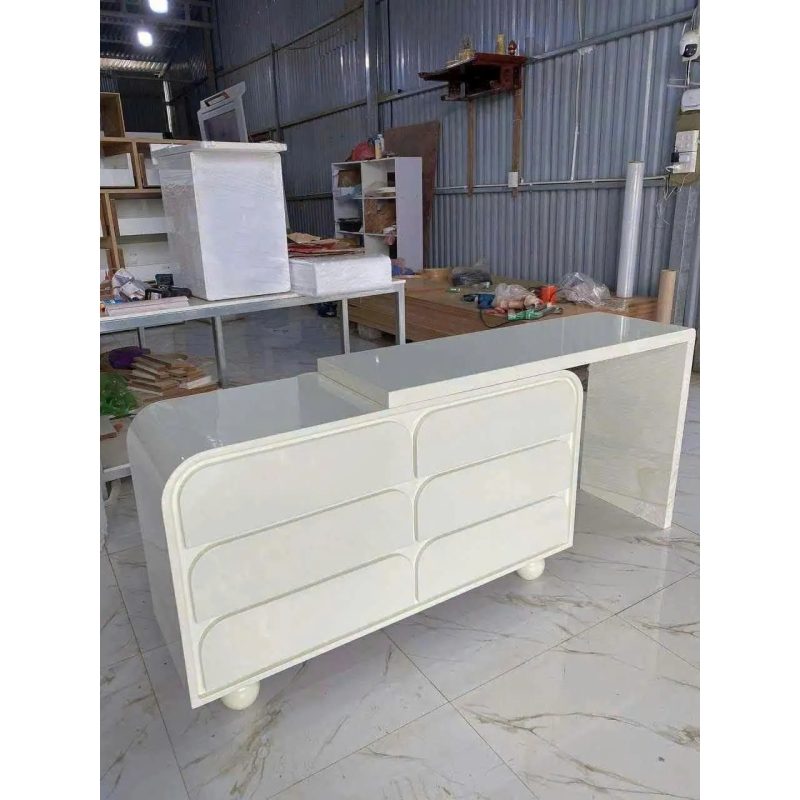 Bàn Trang Điểm Kèm Tủ 6 Ngăn Chân Cầu Hiện Đại - BTD20 3