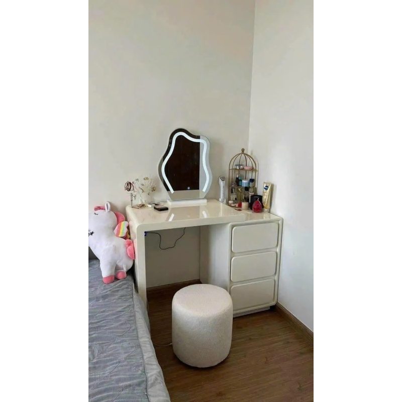 Bàn Trang Điểm Nhỏ Gọn Kèm Tủ 3 Ngăn Hiện Đại - BTD21 3