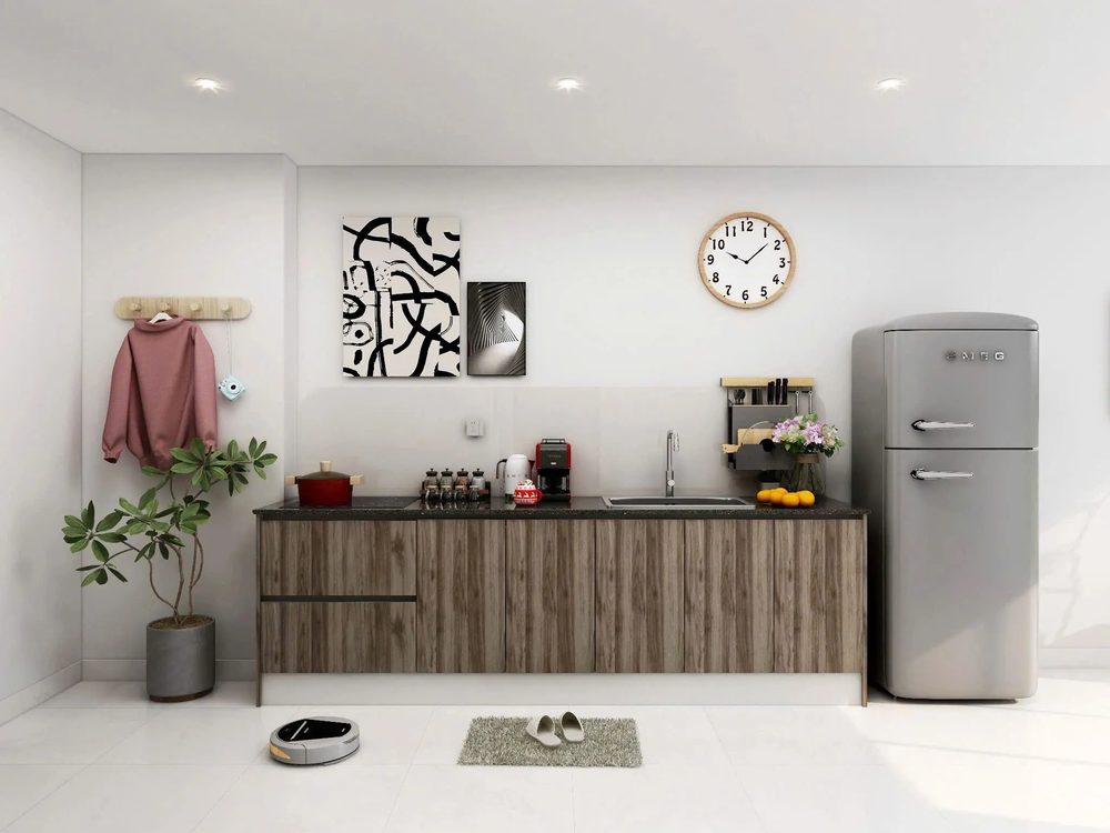 Tủ Bếp Gỗ MDF Chất Lượng Cao - TB19 3
