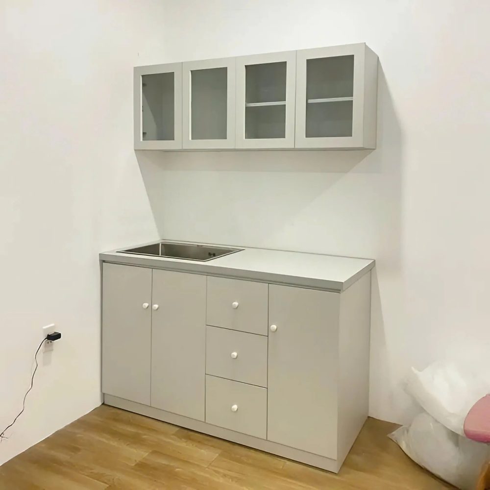 Tủ Bếp Mini Thiết Kế Đơn Giản Tiện Lợi - TB14 1