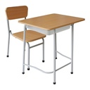 Bàn Ghế Học Sinh Đơn Khung Sắt Cao Cấp - BGHS24 1