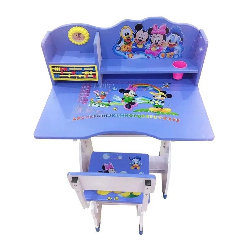 Bàn Ghế Học Sinh Hoạt Hình Cho Bé Nhập Khẩu - BGHS4 1
