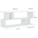 Kệ Tivi Gỗ Ba Tầng Thiết Kế Đối Xứng Độc Đáo - KTV13 3