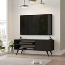 Kệ Tivi Gỗ Chân Cao Nghiêng Tủ Đơn Kiểu Bắc Âu - KTV11 2