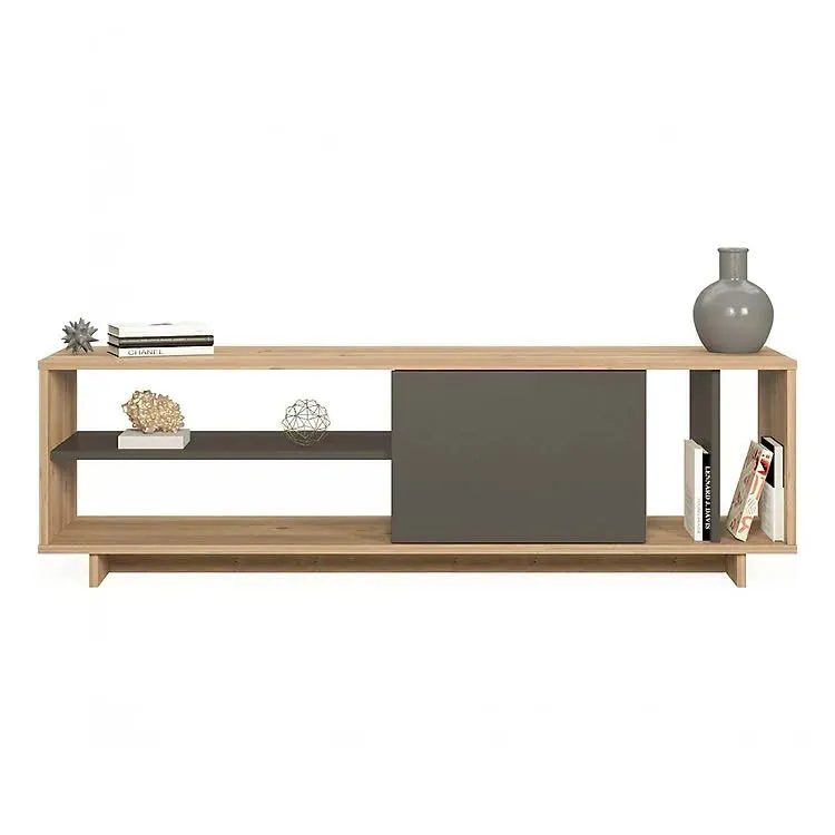 Kệ Tivi Gỗ Kiểu Dáng Mở Đơn Giản Hiện Đại - KTV10 1