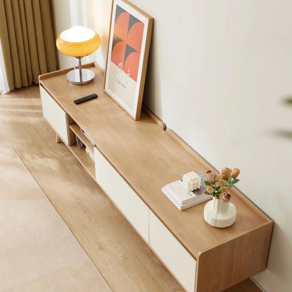Kệ Tivi Gỗ Tối Giản Hiện Đại Cho Phòng Khách - KTV8 4