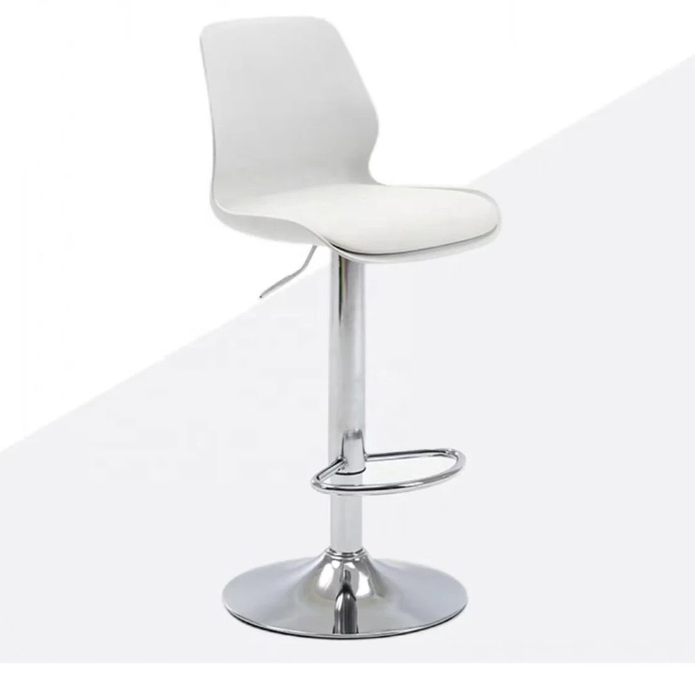 Ghế Bar Nhựa Mặt Nệm Xoay 360 Độ - QB31 5
