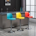 [TMQB31] Ghế Bar Nhựa Mặt Nệm Xoay 360 Độ - QB31