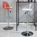 Ghế Bar Eames Lưng Trong Suốt - QB32 5