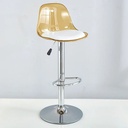 [TMQB32] Ghế Bar Eames Lưng Trong Suốt - QB32