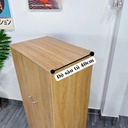 Tủ Quần Áo Gỗ Công Nghiệp 2 Cánh Đơn Giản Hiện Đại - TQA22 3