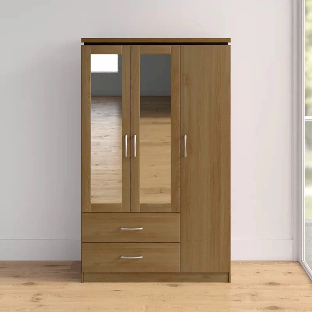 Tủ Quần Áo Gỗ Cánh Gương - TQA3 1