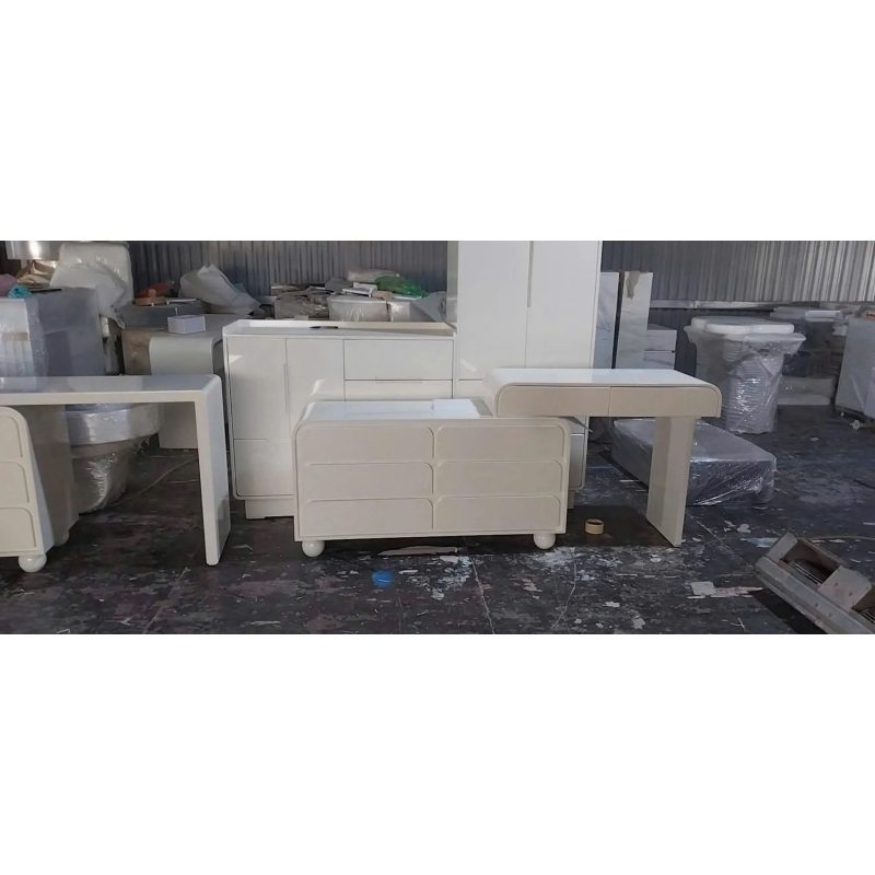 Bàn Trang Điểm Thiết Kế Đẹp Có Nhiều Ngăn Kéo - BTD24 2