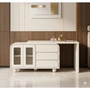 Bàn Trang Điểm Thiết Kế Tủ Cánh Kính Kết Hợp Ngăn Kéo - BTD37 3