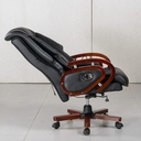 Ghế Giám Đốc Bọc Da Cao Cấp Tay Gỗ - GGĐ6 2
