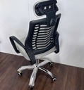 [GX87] Ghế Xoay Văn Phòng Lưng Lưới Xám Tựa Đầu Êm Ái - GX87