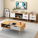 Kệ Tivi Gỗ Hiện Đại Kết Hợp Ngăn Kéo - KTV4 3