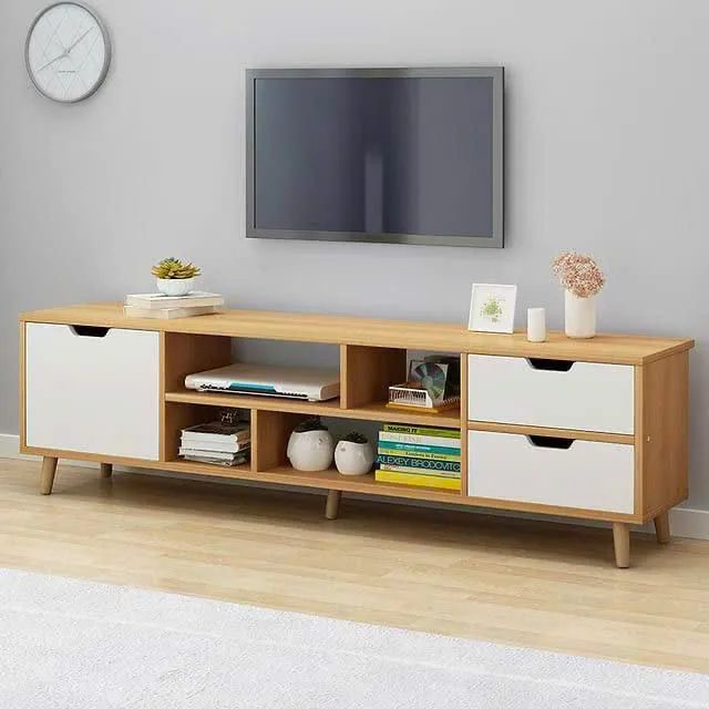 [KTV4] Kệ Tivi Gỗ Hiện Đại Kết Hợp Ngăn Kéo - KTV4