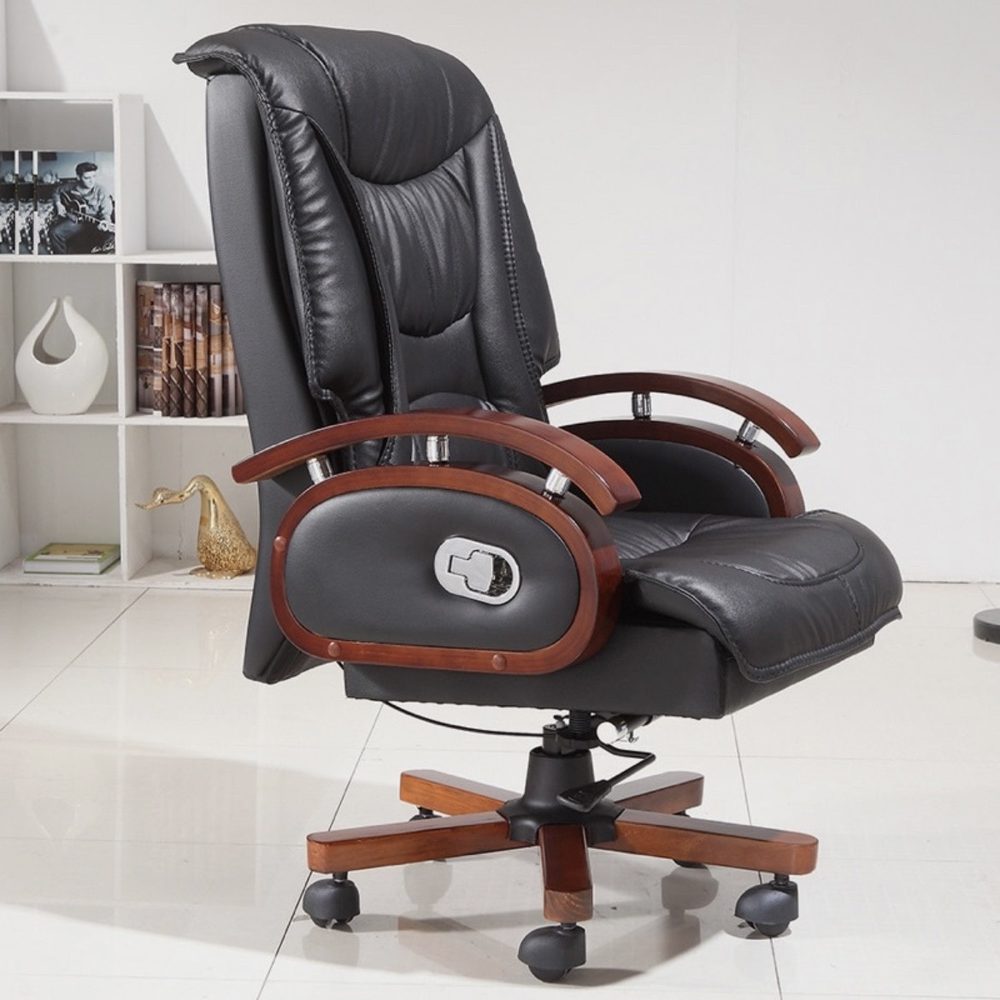 [GGĐ7] Ghế Giám Đốc Tay Gỗ Cấp Cao - GGĐ7