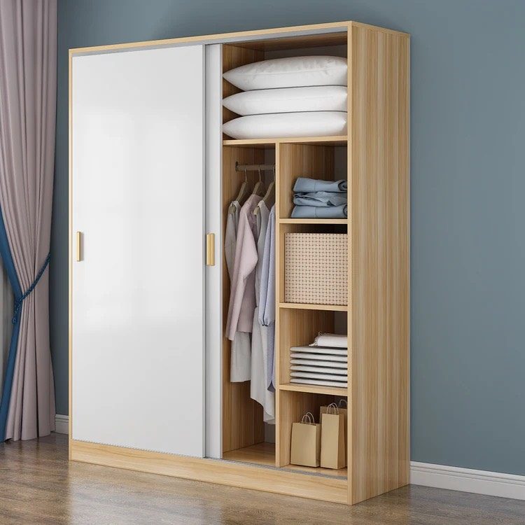 Tủ Quần Áo Cửa Trượt 2 Cánh - TQA16 4