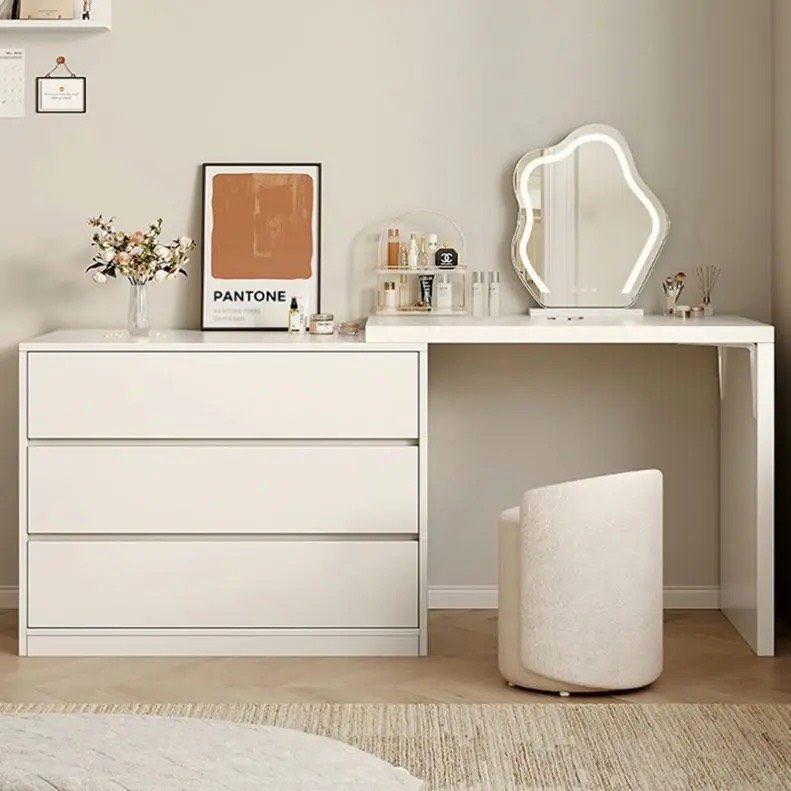 Bàn Trang Điểm Kết Hợp Tủ Trang Trí - BTD19 5