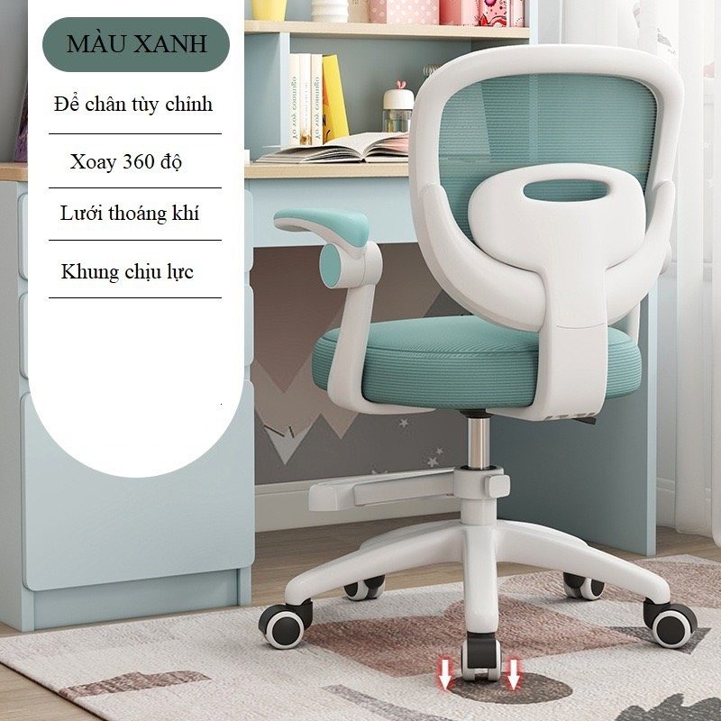 Ghế Học Sinh Xoay Lưng Lưới - BGHS20 3