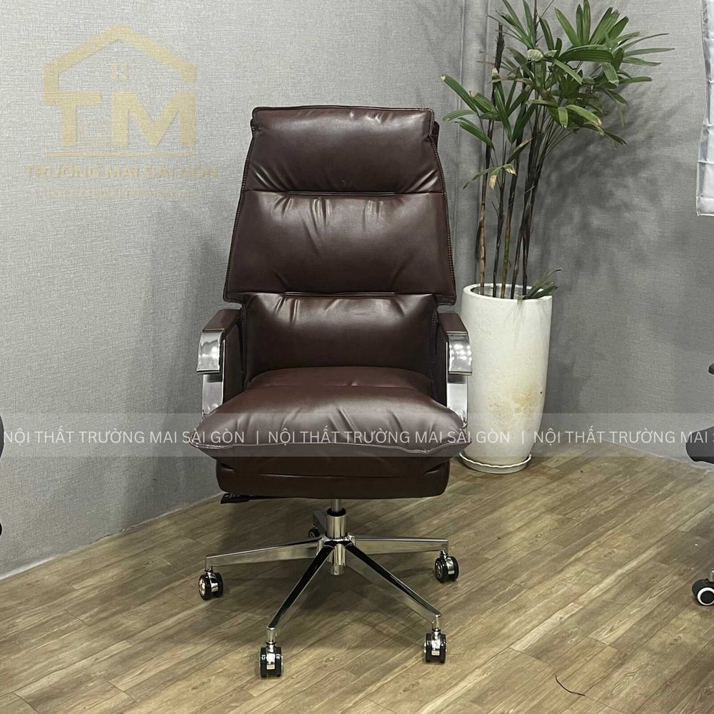 Ghế Giám Đốc Da Có Ngả Mình Nhập Khẩu - GGĐ10 4