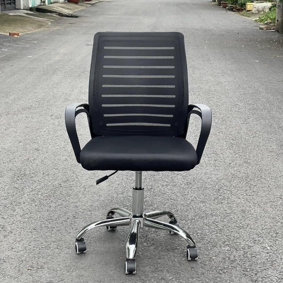 Ghế Xoay Văn Phòng Lưng Sọc Ngang - GX13 2