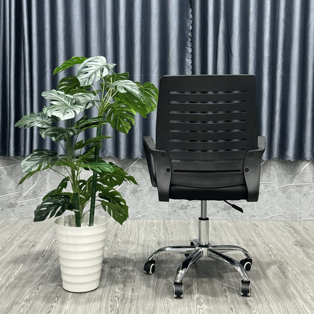 Ghế Xoay Văn Phòng Lưng Sọc Ngang - GX13 4