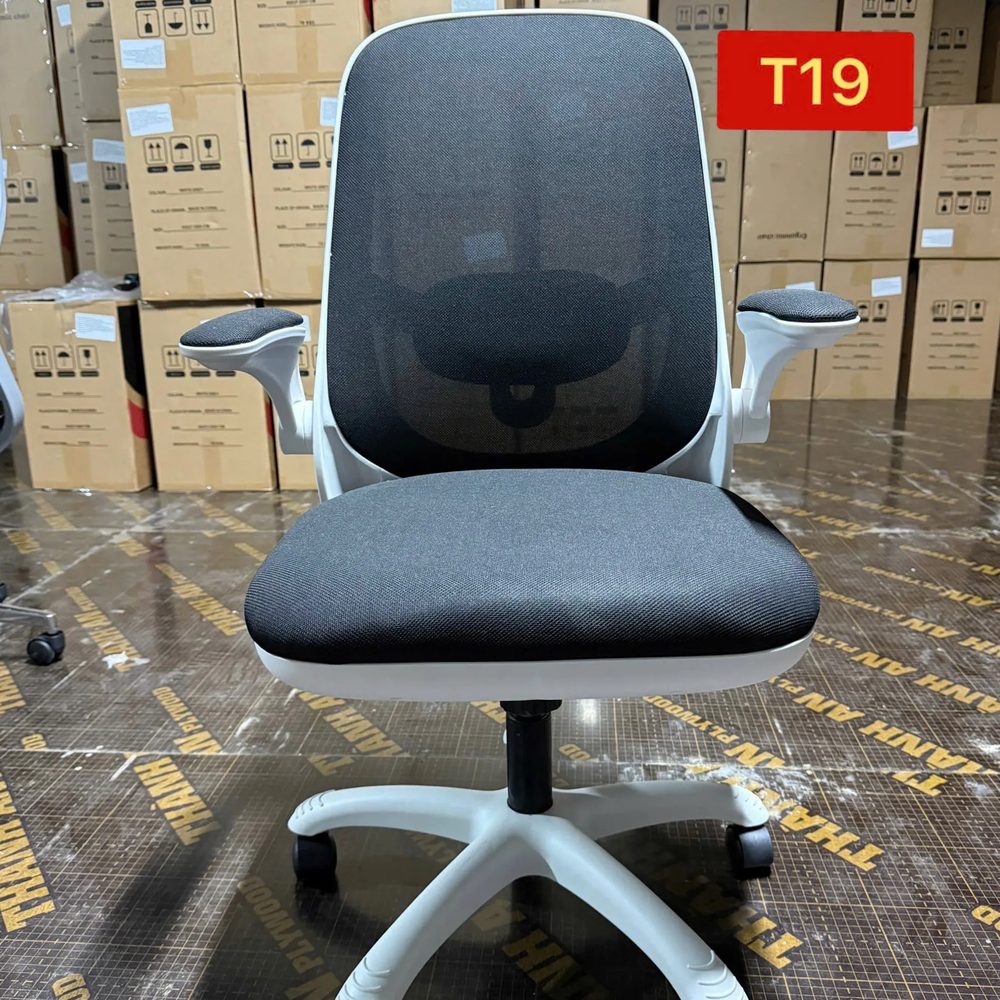 Ghế Công Thái Học Tay Gập Lưng Lưới Xịn - CTH28 1