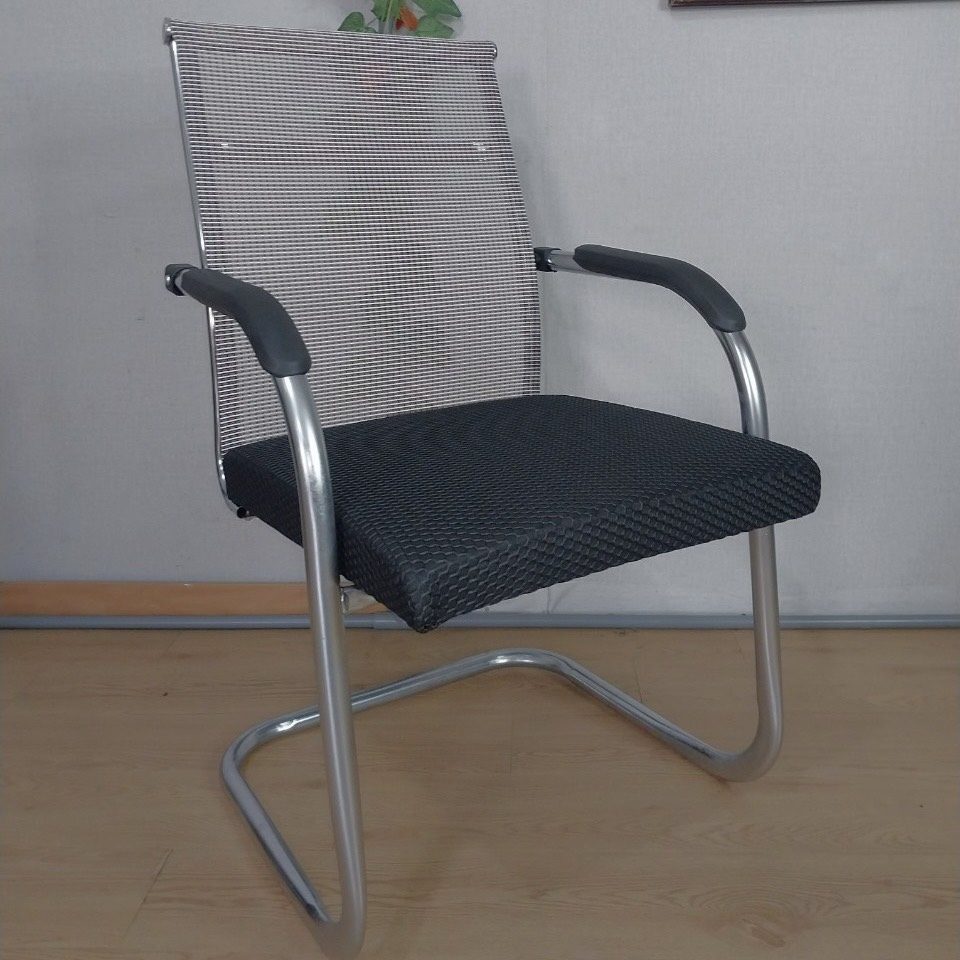 Ghế Phòng Họp Chân Quỳ Nhún Lưng Xám Trung - GQ28 3
