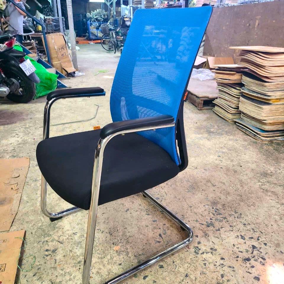 Ghế Văn Phòng Quỳ Nhún Lưng Xanh Dương - GQ29 3