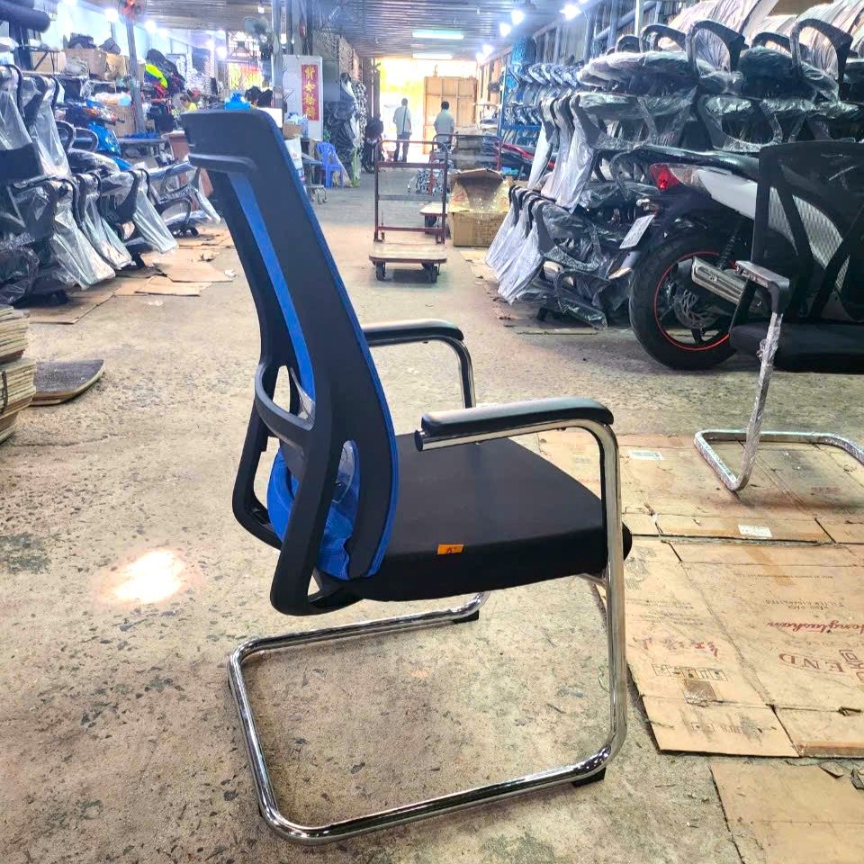 Ghế Văn Phòng Quỳ Nhún Lưng Xanh Dương - GQ29 4
