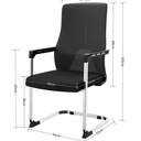 Ghế Văn Phòng Chân Nhún Lưng Lưới Cao Cấp- GQ31 2