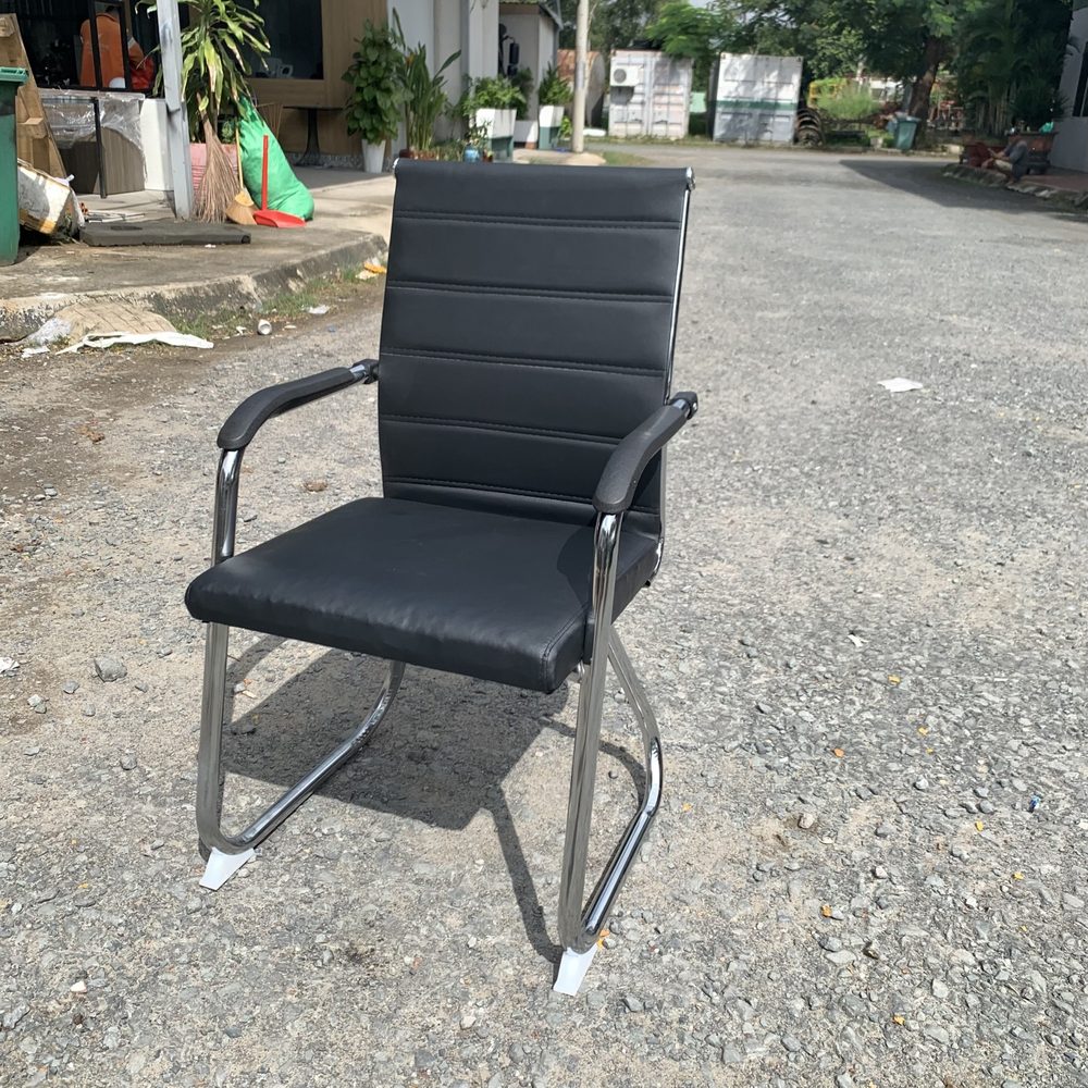 Ghế Văn Phòng Chân Quỳ Chéo Da Lưng Trung - GQ33 4
